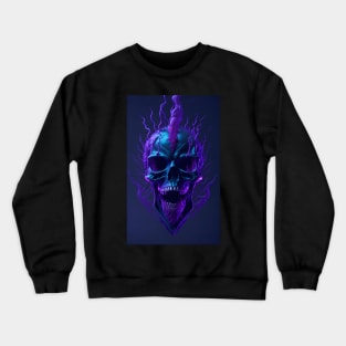 Surreal Mystic Skull Crewneck Sweatshirt